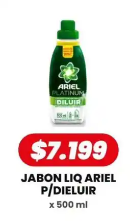 Autoservicio Capo Ariel jabon liq ariel p/dieluir oferta