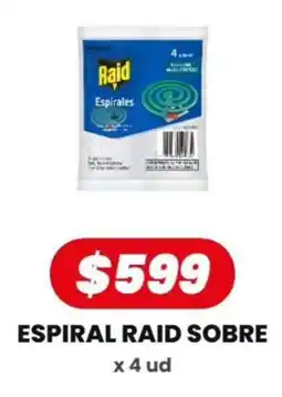 Autoservicio Capo Raid espirales oferta