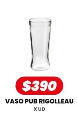 Autoservicio Capo Rigolleau vaso pub oferta