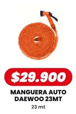 Autoservicio Capo Daewoo manguera auto oferta
