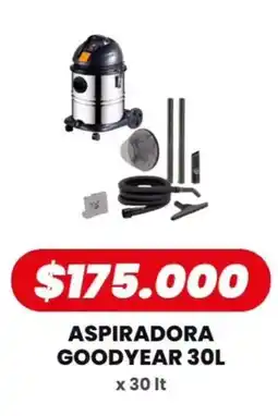 Autoservicio Capo Goodyear aspiradora oferta