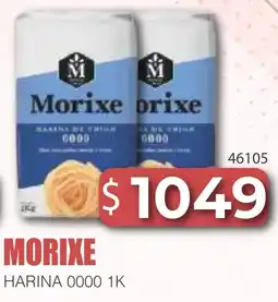 Masivos Morixe harina 0000 oferta