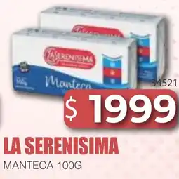 Masivos La serenisima manteca oferta