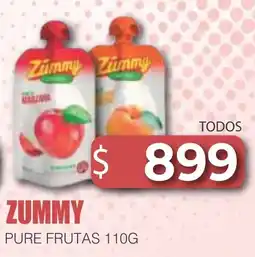 Masivos Zummy pure frutas oferta