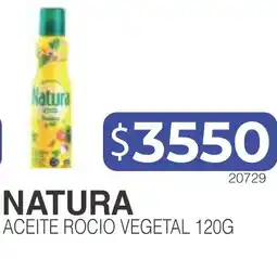 Masivos Natura aceite rocio vegetal oferta
