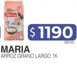 Masivos Maria arroz grano largo oferta