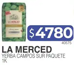 Masivos La merced yerba campos sur paquete oferta
