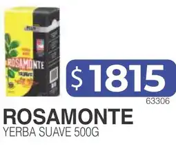 Masivos Rosamonte yerba suave oferta