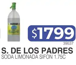 Masivos S. de los padres soda limonada sifon oferta