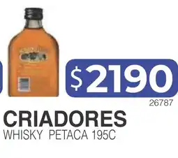 Masivos Criadores whisky petaca oferta
