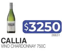 Masivos Callia vino chardonnay oferta