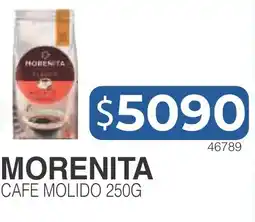 Masivos Morenita cafe molido oferta