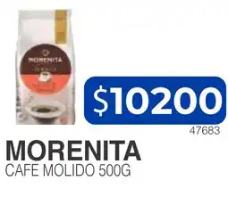 Masivos Morenita cafe molido oferta