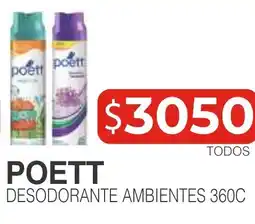 Masivos Poett desodorante ambientes oferta