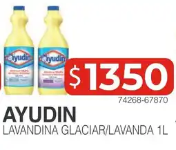 Masivos Ayudin lavandina glaciar/lavanda oferta