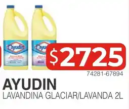 Masivos Ayudin lavandina glaciar/lavanda oferta