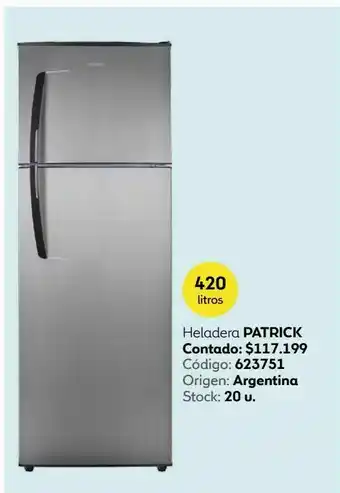 Coppel Heladera patrick no frost hpk450mool oferta