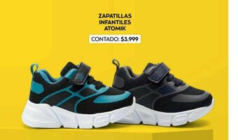 Coppel Zapatillas infantiles atomik oferta