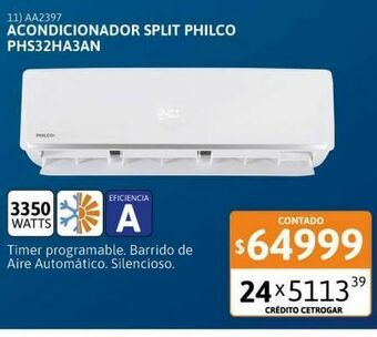 Samsung Aire acondicionado split philco oferta