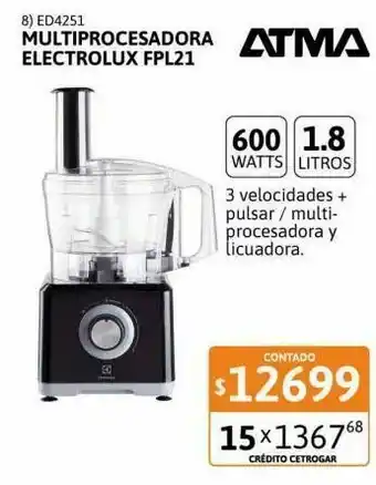 Samsung Multiprocesadora electrolux con jarra licuadora fpl21 600w oferta