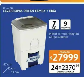 Samsung Lavarropas drean family 7 max 7kg oferta