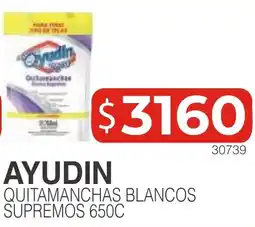 Masivos Ayudin quitamanchas blancos supremos oferta