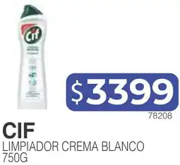 Masivos Cif limpiador crema blanco oferta