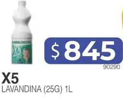 Masivos X5 lavandina oferta
