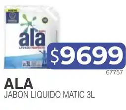 Masivos Ala jabon liquido matic oferta