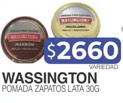 Masivos Wassington pomada zapatos lata oferta