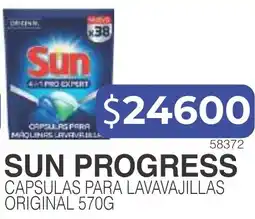 Masivos Sun progress go capsulas para lavavajillas original oferta