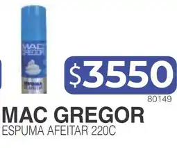 Masivos Mac gregor espuma afeitar oferta