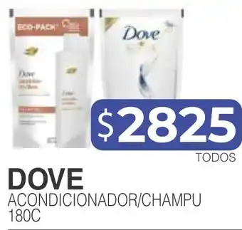Masivos Dove acondicionador/champu oferta