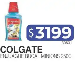 Masivos Colgate enjuague bucal minions oferta