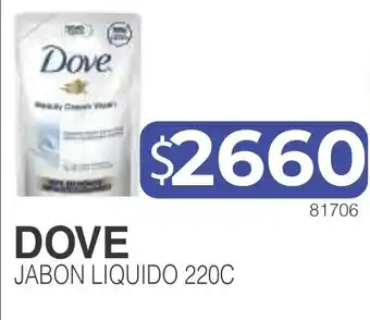 Masivos Dove jabon liquido oferta