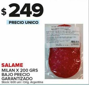 Carrefour Salame milan x 200g oferta