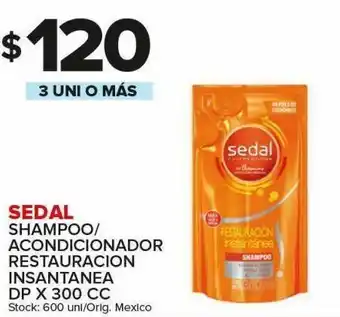 Carrefour Shampoo sedal 300ml oferta