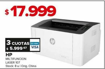 Carrefour Impresora multifunción hp oferta
