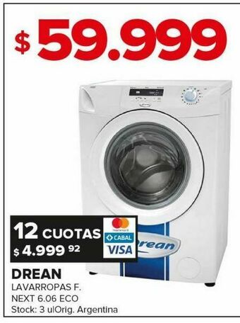 Carrefour Lavarropas drean oferta