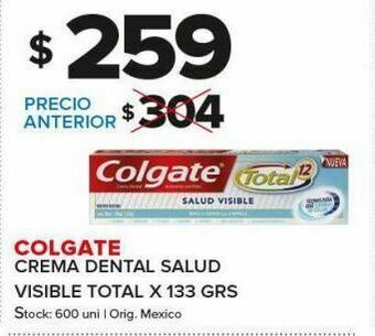 Carrefour Maxi Crema dental colgate 133g oferta