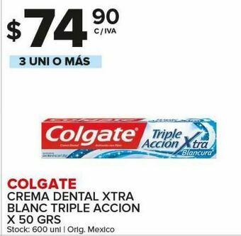 Carrefour Maxi Crema dental colgate oferta