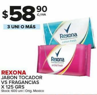 Carrefour Maxi Jabón de tocador rexona oferta