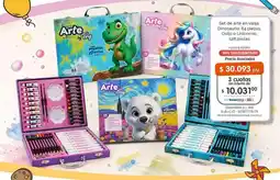 Cooperativa Obrera Set de arte oferta