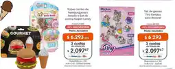 Cooperativa Obrera Gourmet - super combo de hamburguesia y helado o set de cocina sweet candy oferta