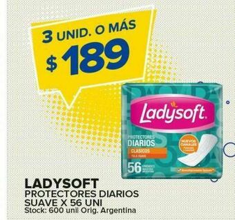 Carrefour Maxi Protectores femeninos ladysoft 56un oferta