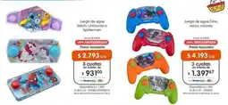 Cooperativa Obrera Spiderman - juego de agua stitch, unicomio o oferta