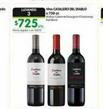 Jumbo Vino casillero del diablo oferta