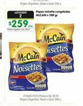 Jumbo Papas mc cain oferta
