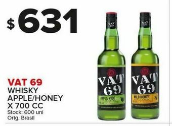 Carrefour Maxi Whisky vat 69 700cc oferta