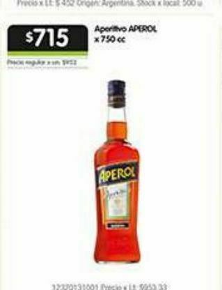 Jumbo Aperitivos aperol oferta